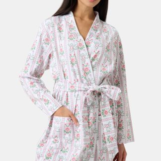 Monkey Block Stripe Blake Robe
