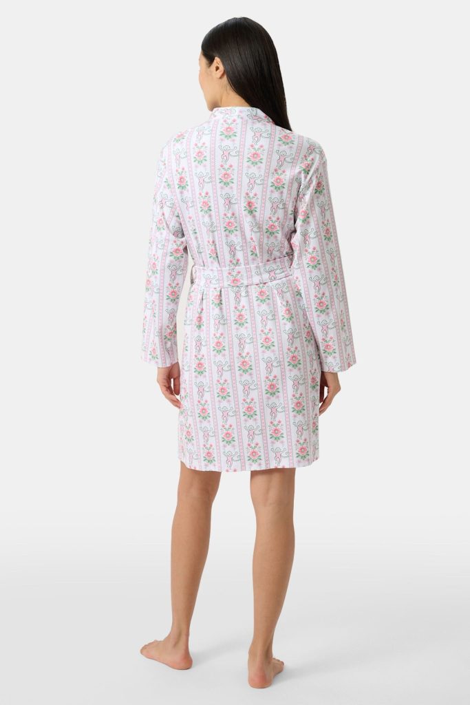 Monkey Block Stripe Blake Robe