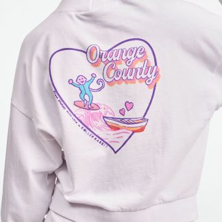 O.C. Monkey Cropped Zip Up