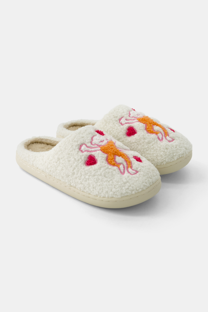 Monkey Fuzzy Slippers