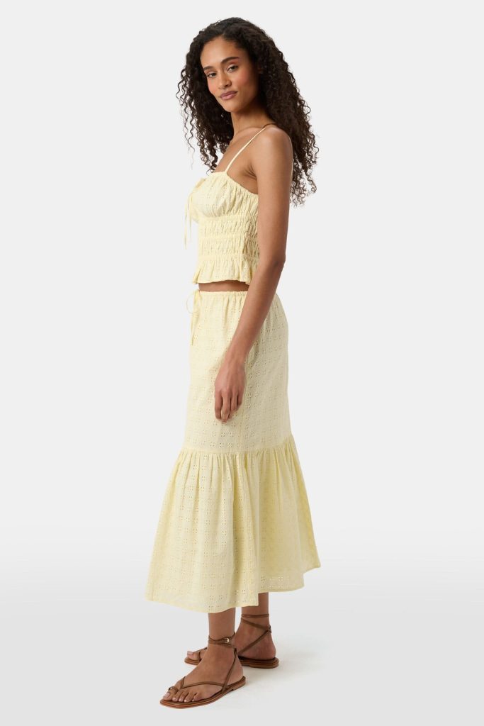 Petal Eyelet Aurelia Top