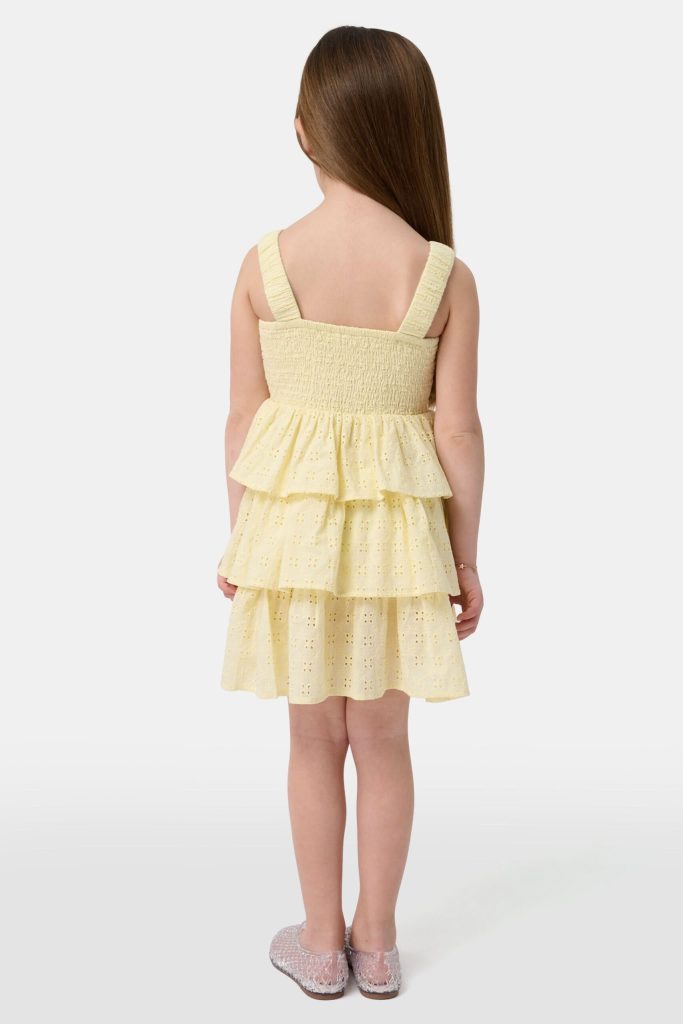 Kids Petal Eyelet Kenia Dress