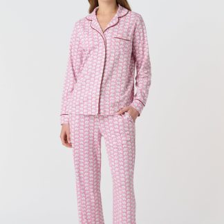 Hathi Long Sleeve Polo Pajamas