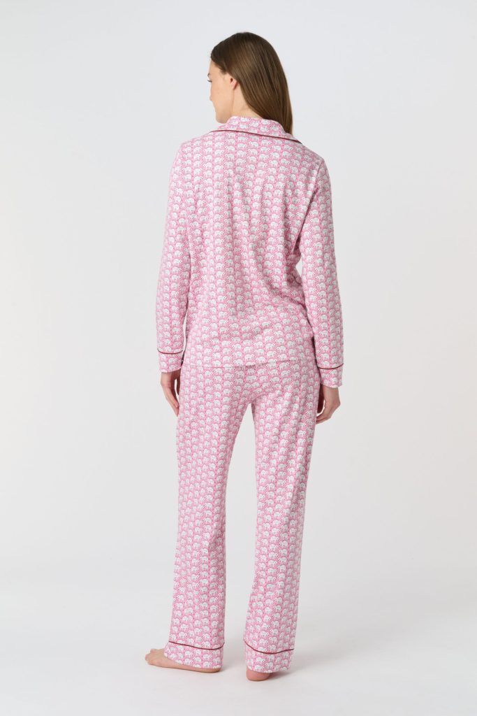 Hathi Long Sleeve Polo Pajamas