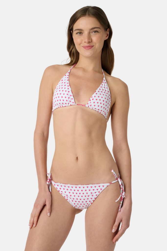 Monkey/Hearts Serena Bikini Top