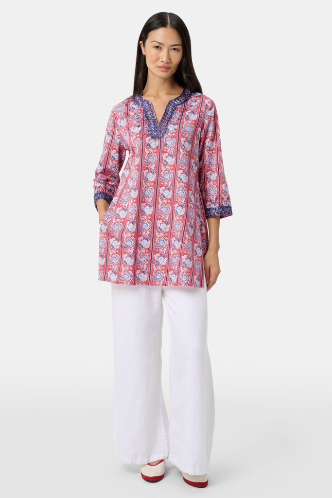 Provencal Stripe Casa Kurta