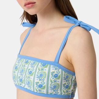 Provencal Stripe Oceana Bikini Top