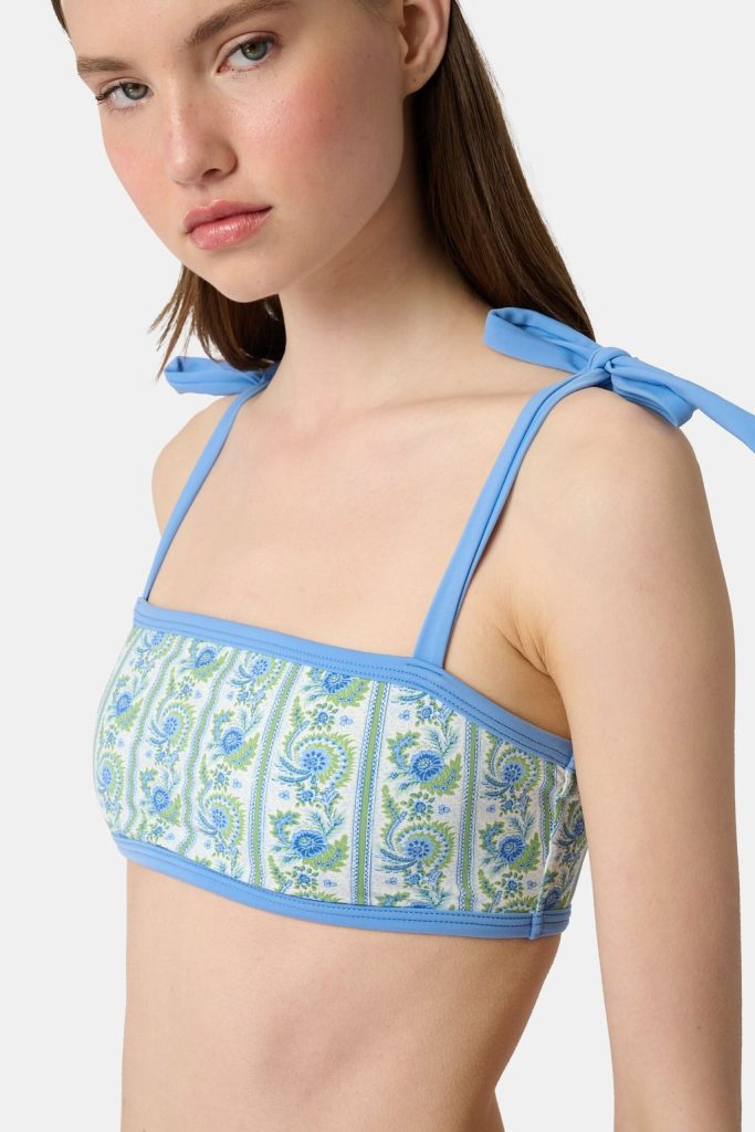 Provencal Stripe Oceana Bikini Top