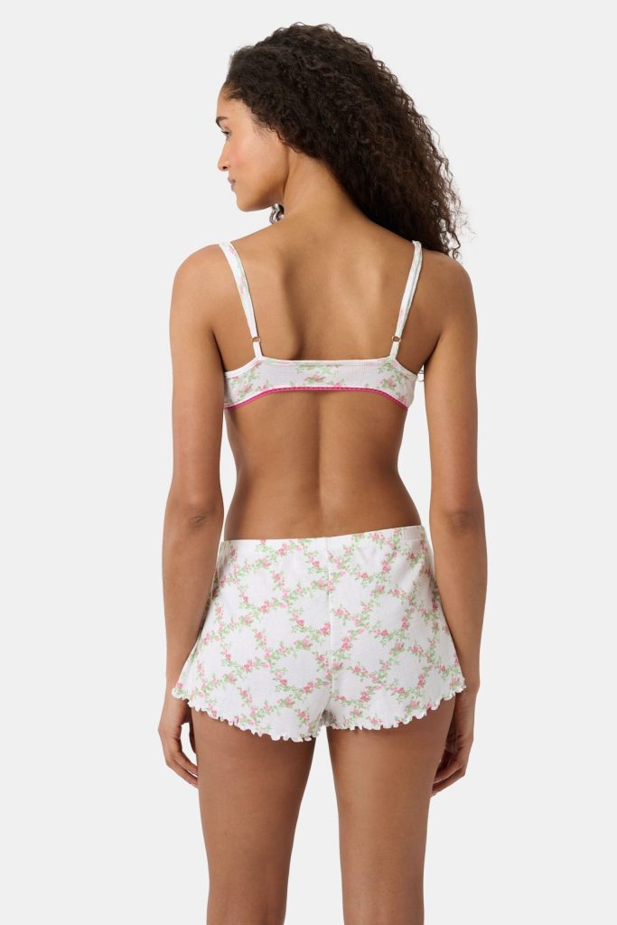 Raspberry Garden Ana Scoop Bralette