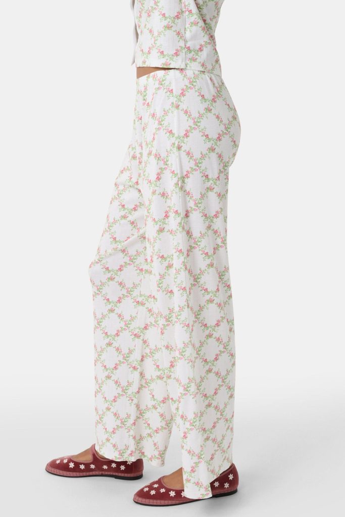 Raspberry Garden Monroe Pant