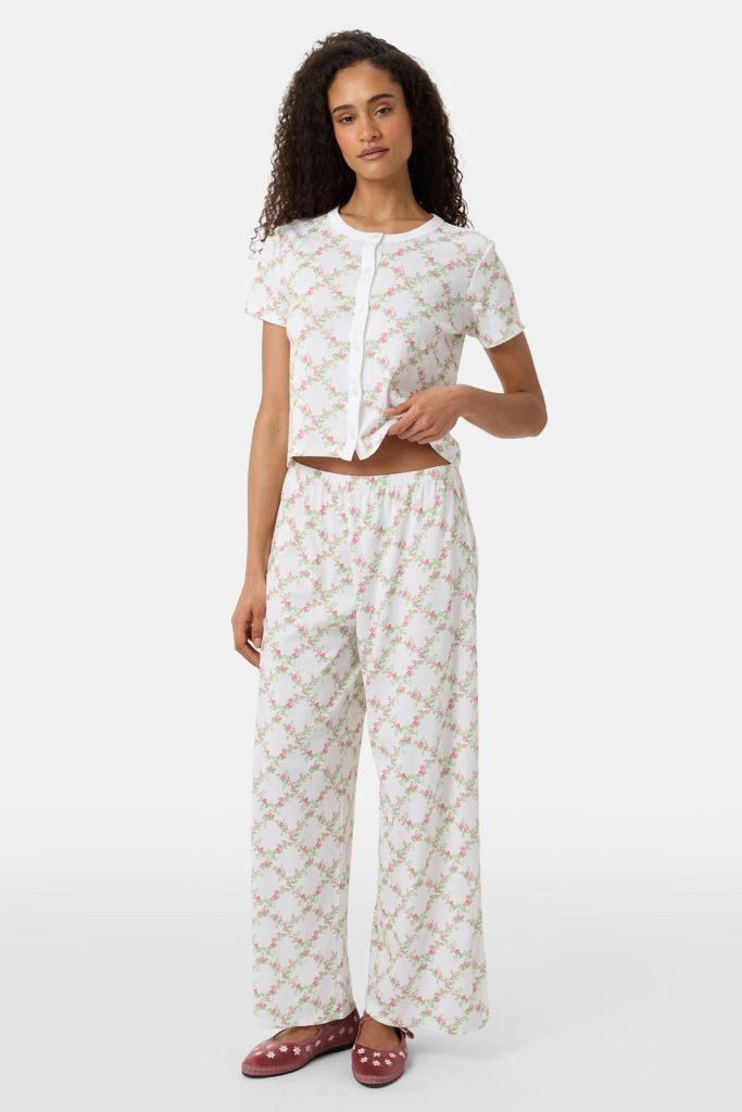 Raspberry Garden Monroe Pant