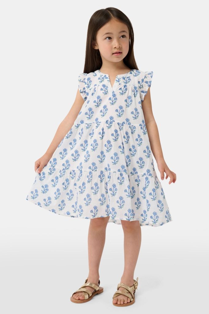 Kids Rosa Ditsy Floral Pami Dress