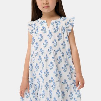 Kids Rosa Ditsy Floral Pami Dress