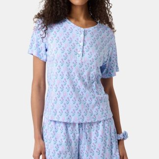 Rosa Ditsy Monkey Alexa Set