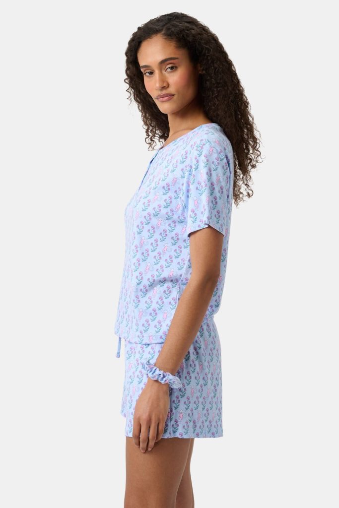 Rosa Ditsy Monkey Alexa Set