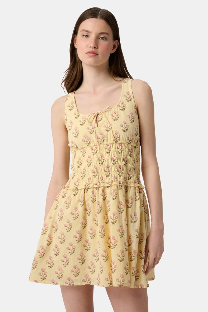 Rosa Ditsy Floral Penny Dress