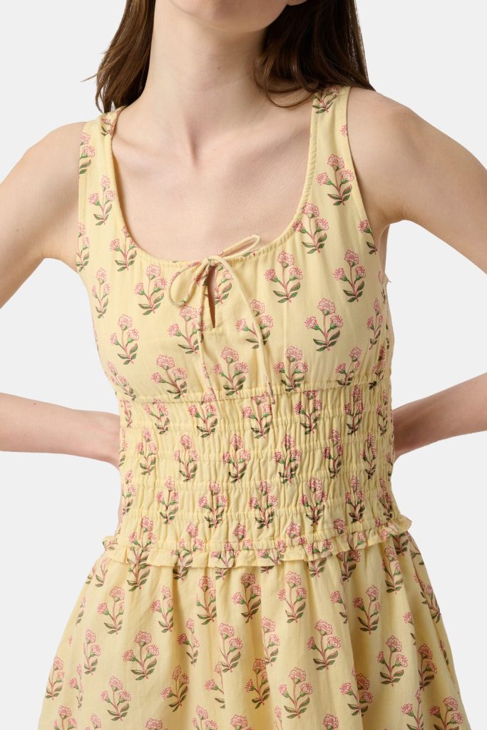 Rosa Ditsy Floral Penny Dress