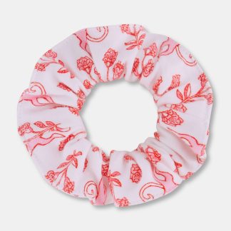 Rosa Ditsy Monkey Scrunchie