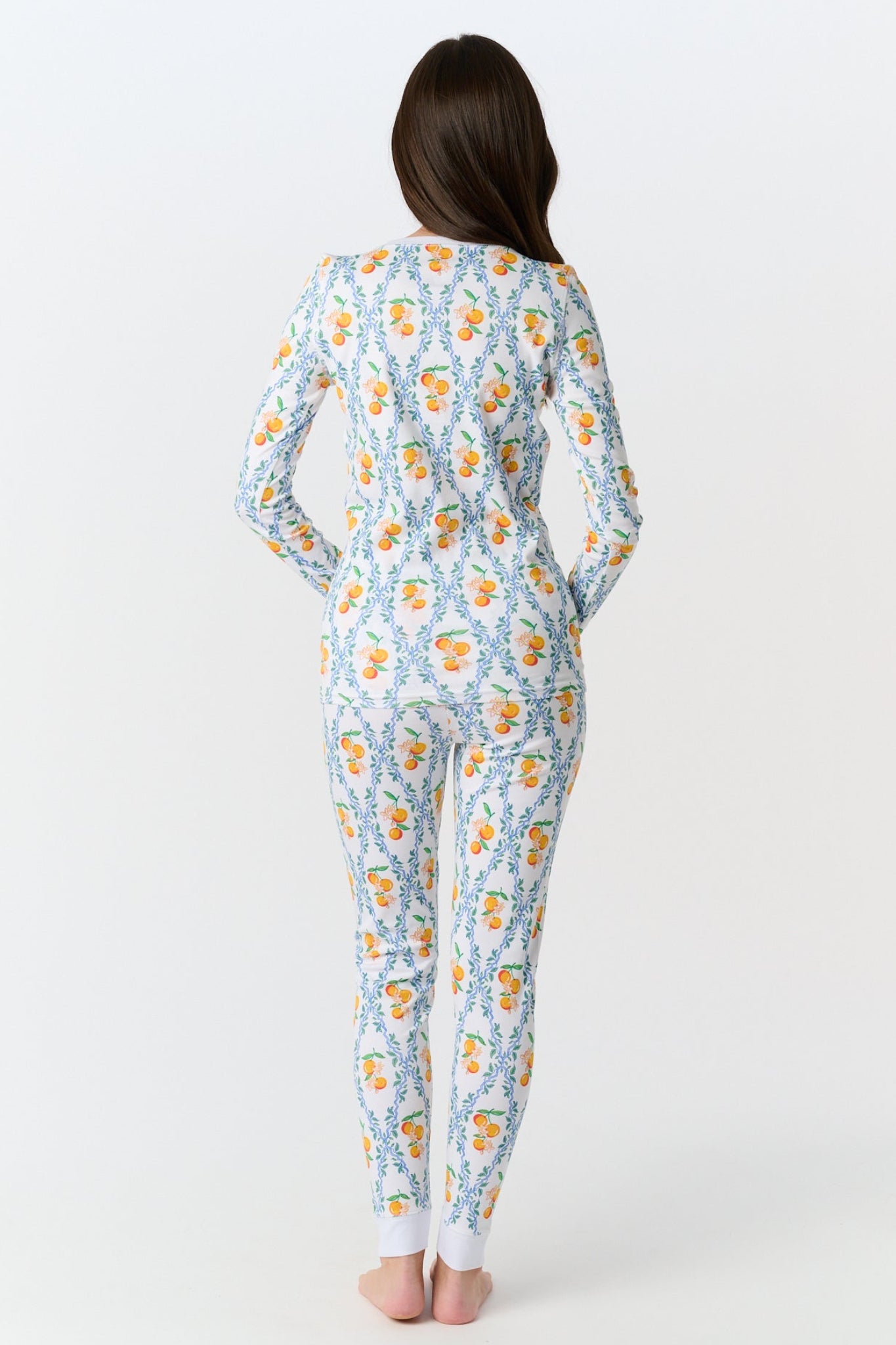 Kids Clementine Trellis Pajamas