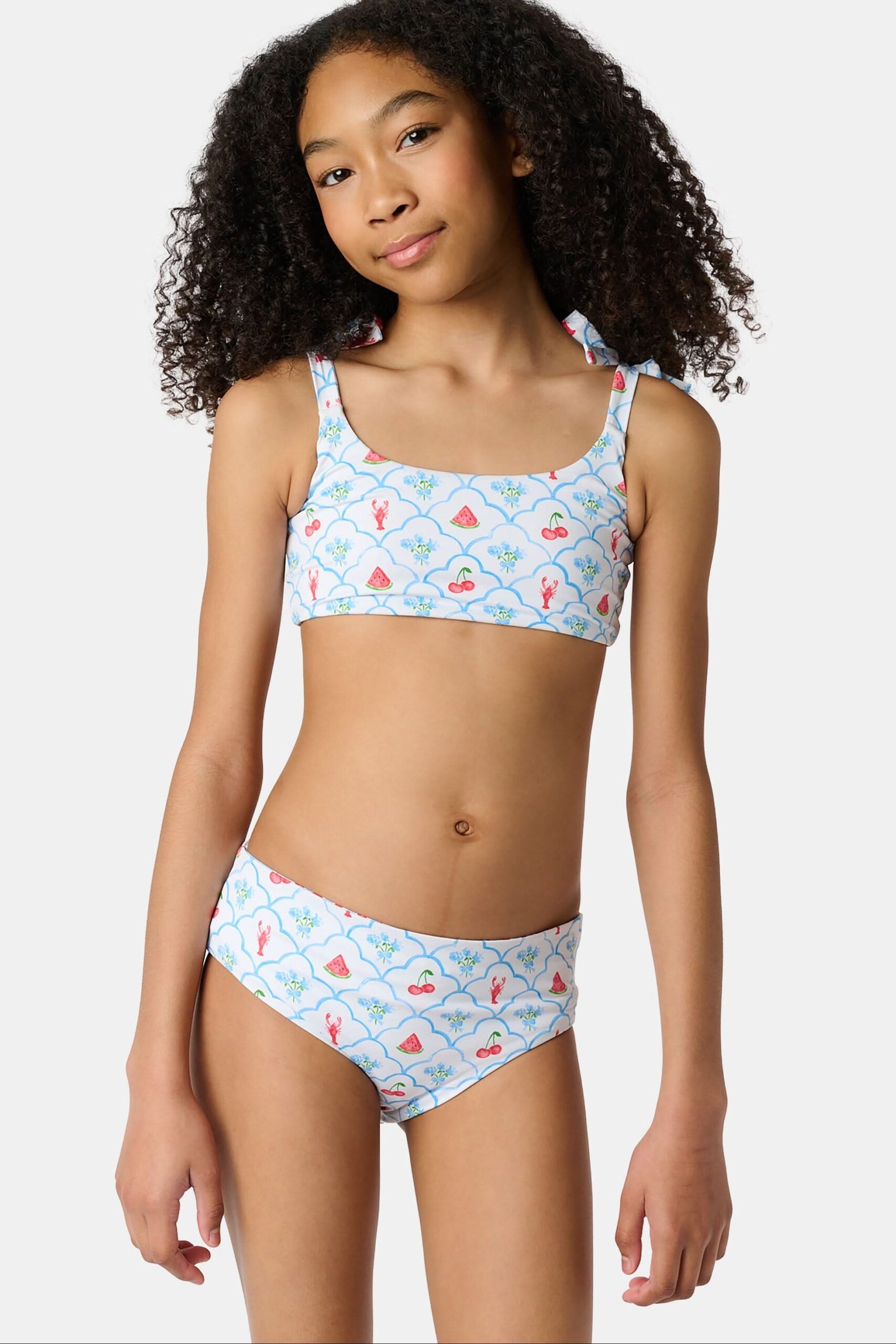 Kids 4th Of Jemina/Starry Dot Cora Bikini