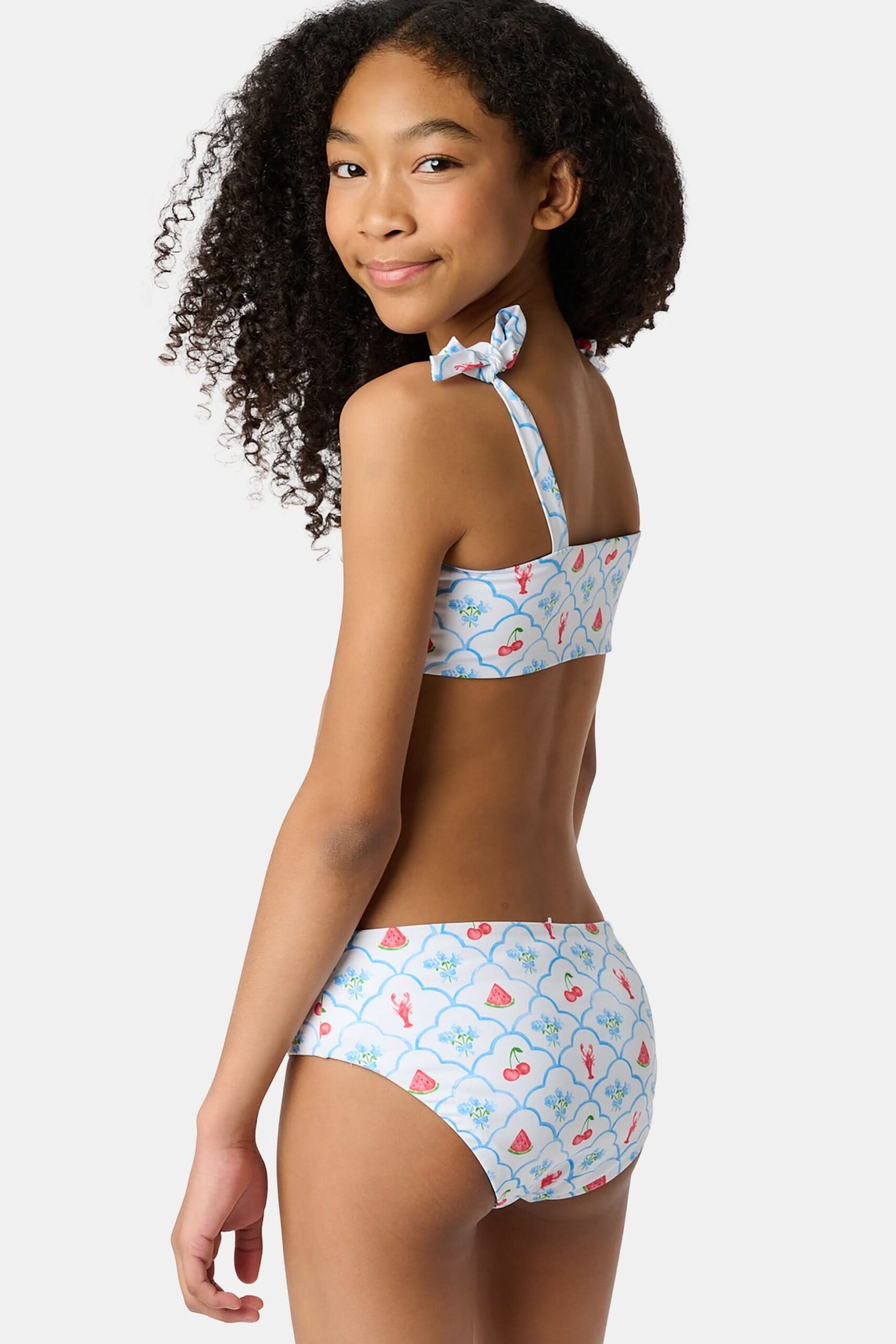 Kids 4th Of Jemina/Starry Dot Cora Bikini