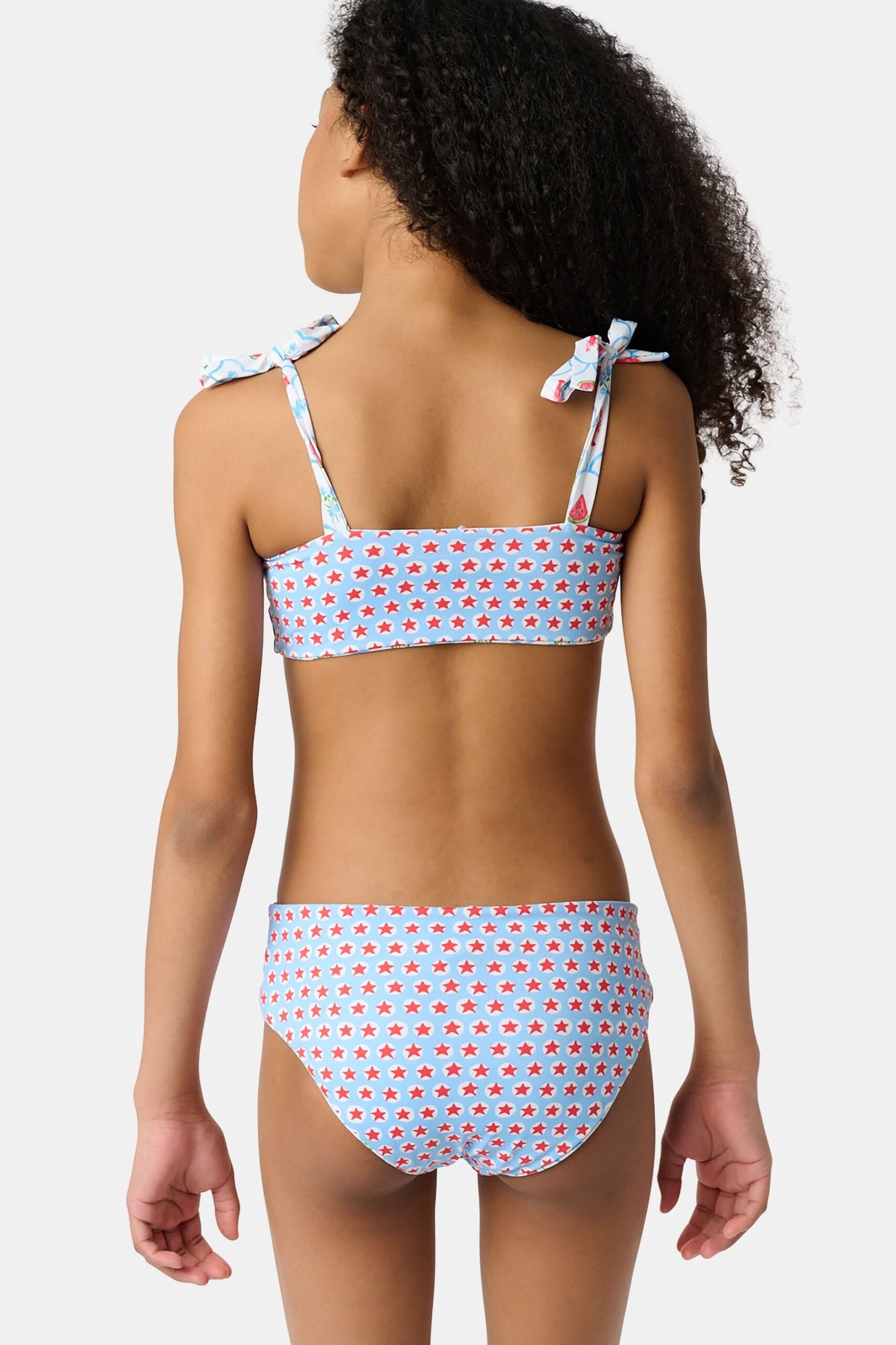 Kids 4th Of Jemina/Starry Dot Cora Bikini