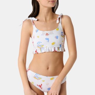 Kids Ruffle Catch of the Day Cora Bikini