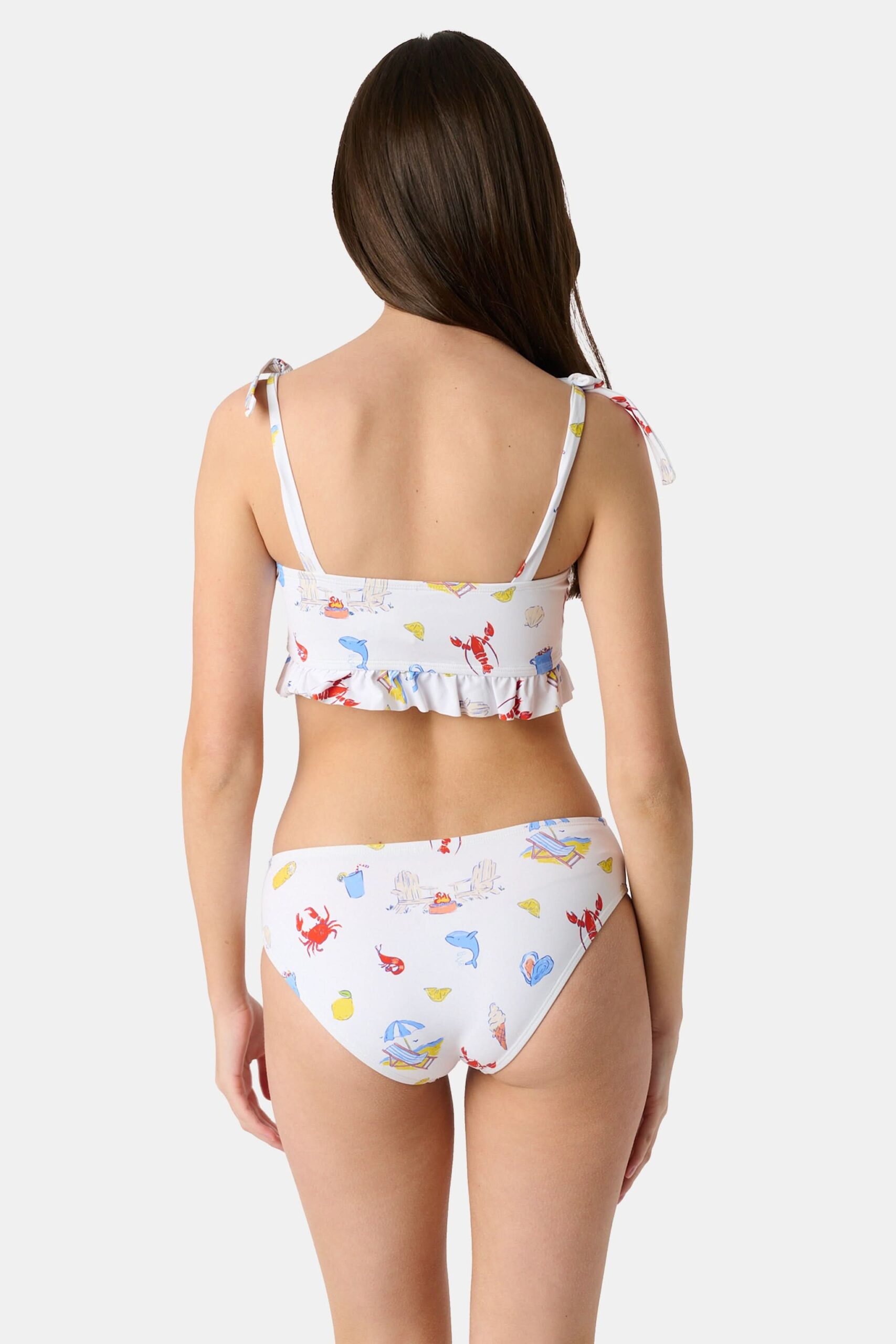 Kids Ruffle Catch of the Day Cora Bikini