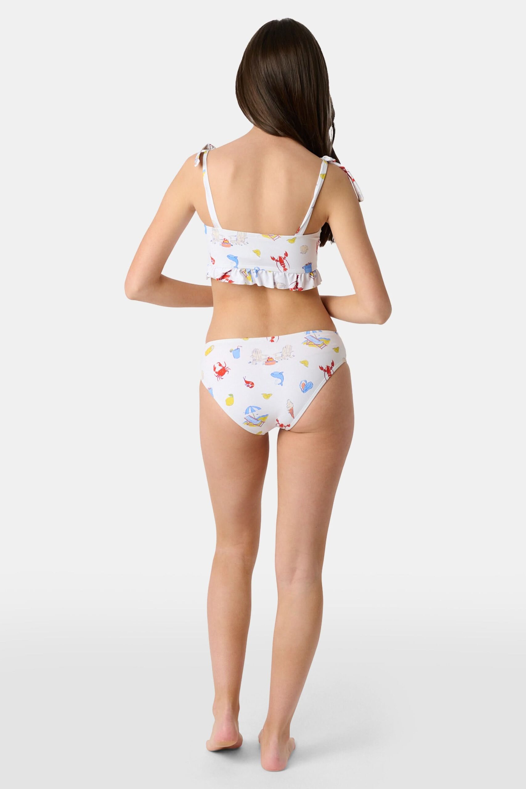 Kids Ruffle Catch of the Day Cora Bikini