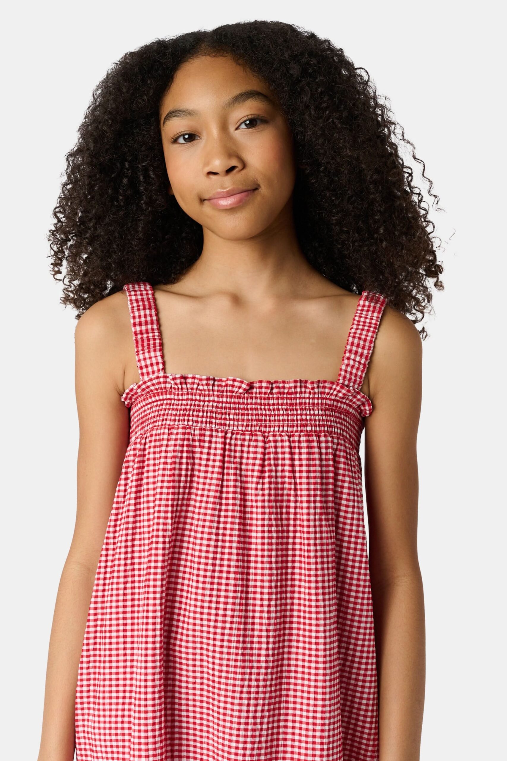 Kids Gingham Teagan Dress