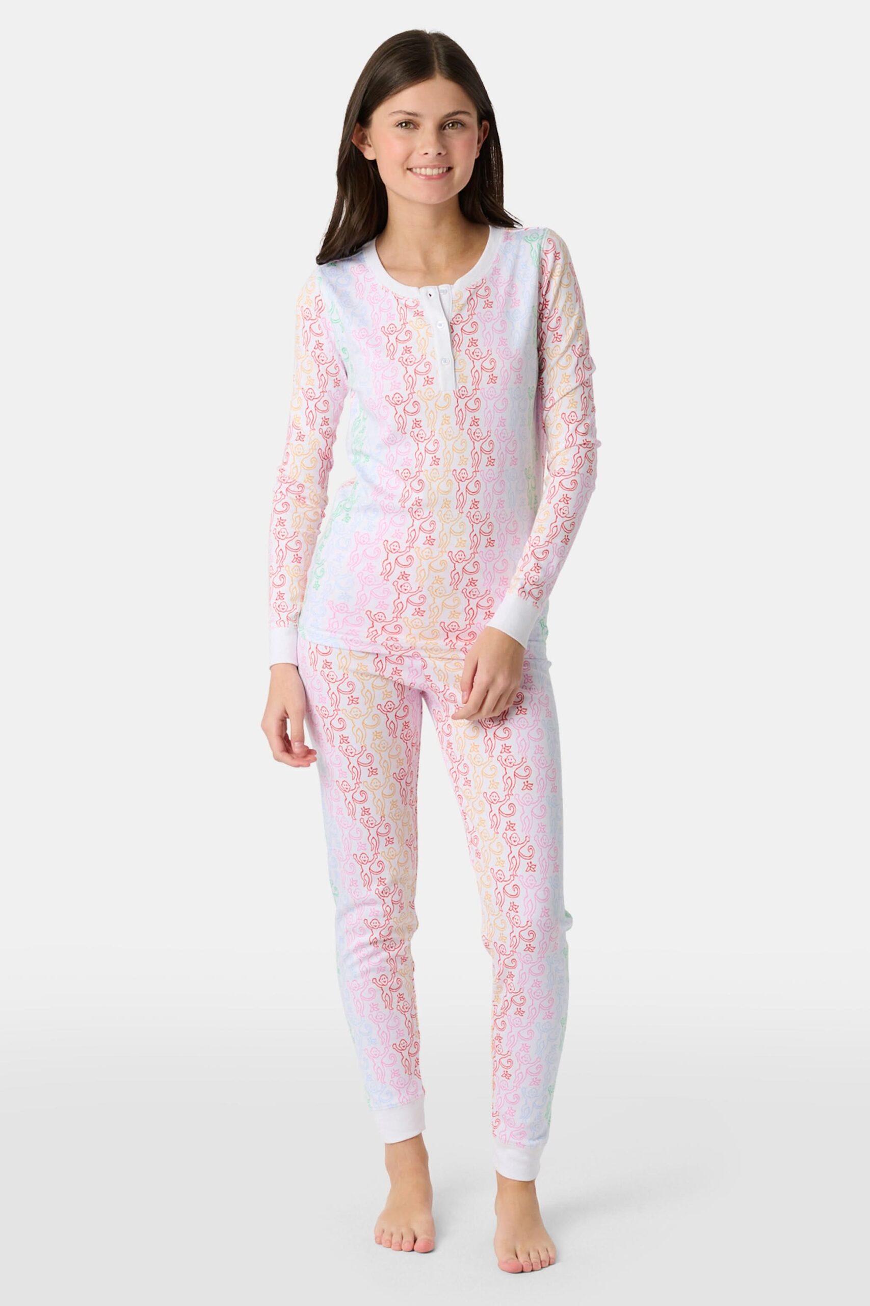 Kids Monkey Juniper Pajamas