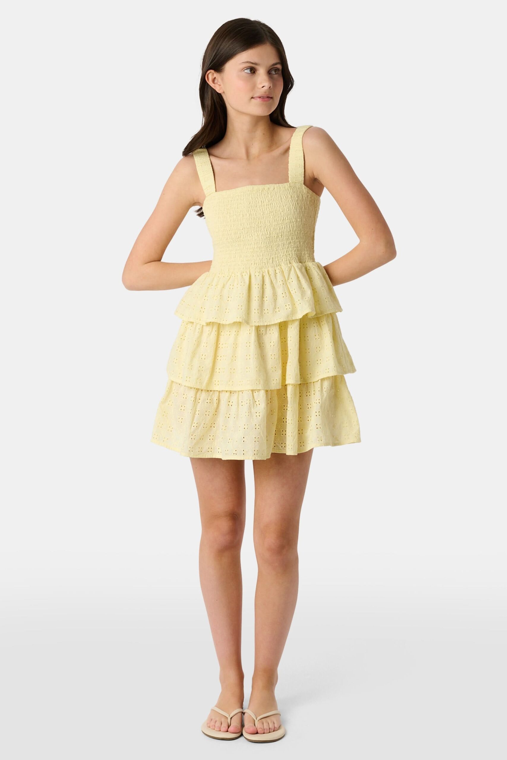 Kids Petal Eyelet Kenia Dress