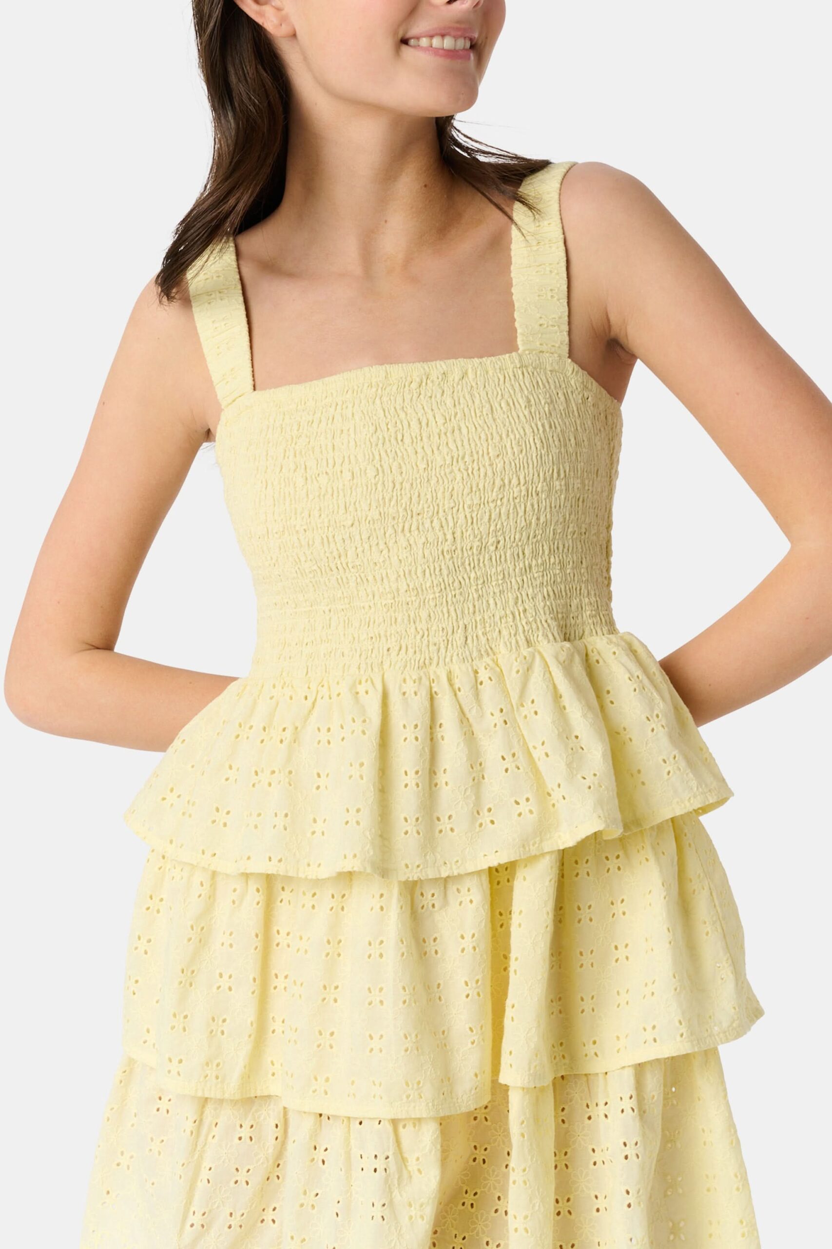 Kids Petal Eyelet Kenia Dress