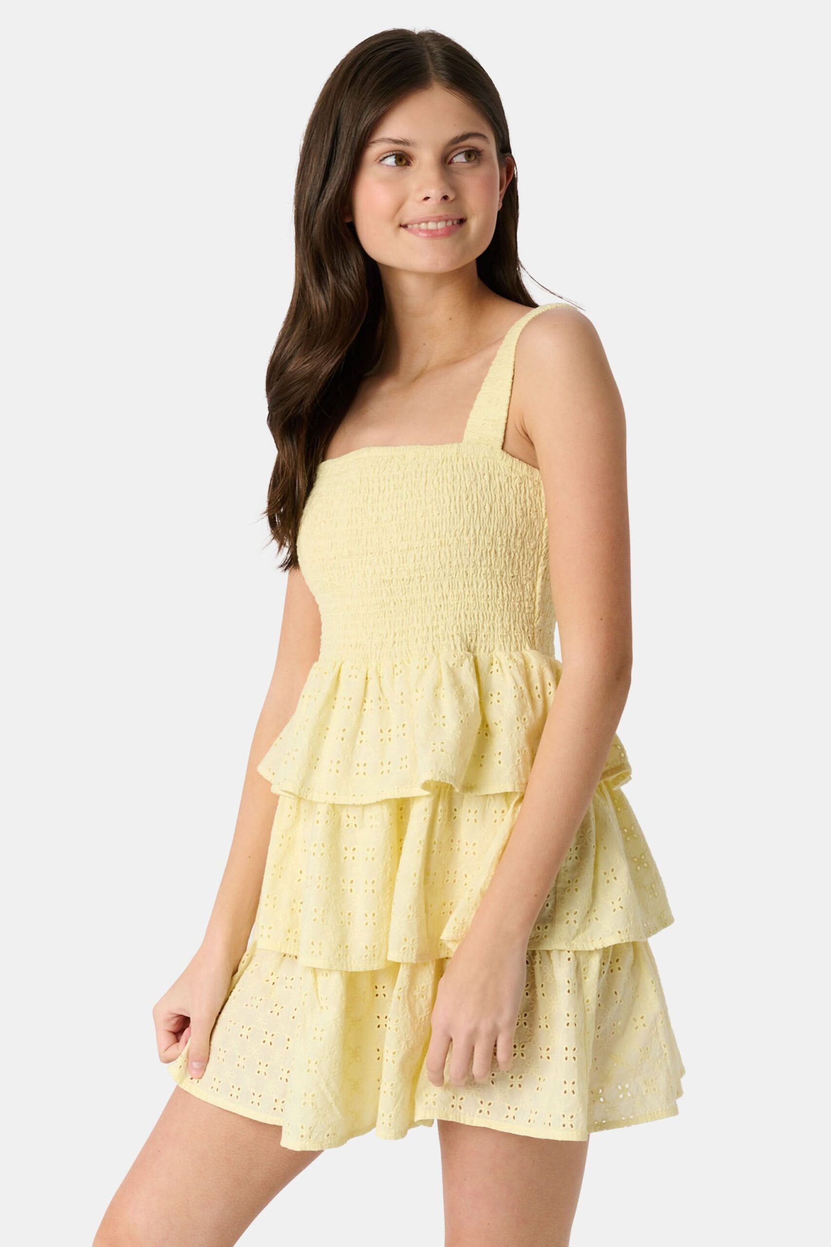 Kids Petal Eyelet Kenia Dress