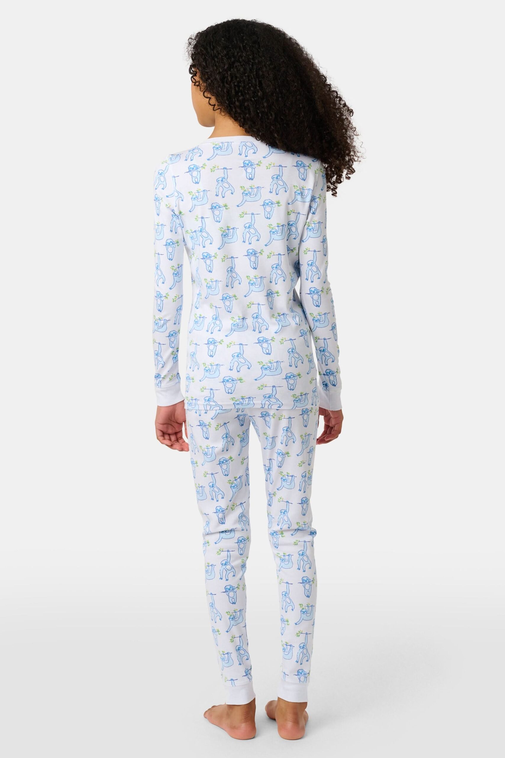 Kids Sleepy Sloth Pajamas