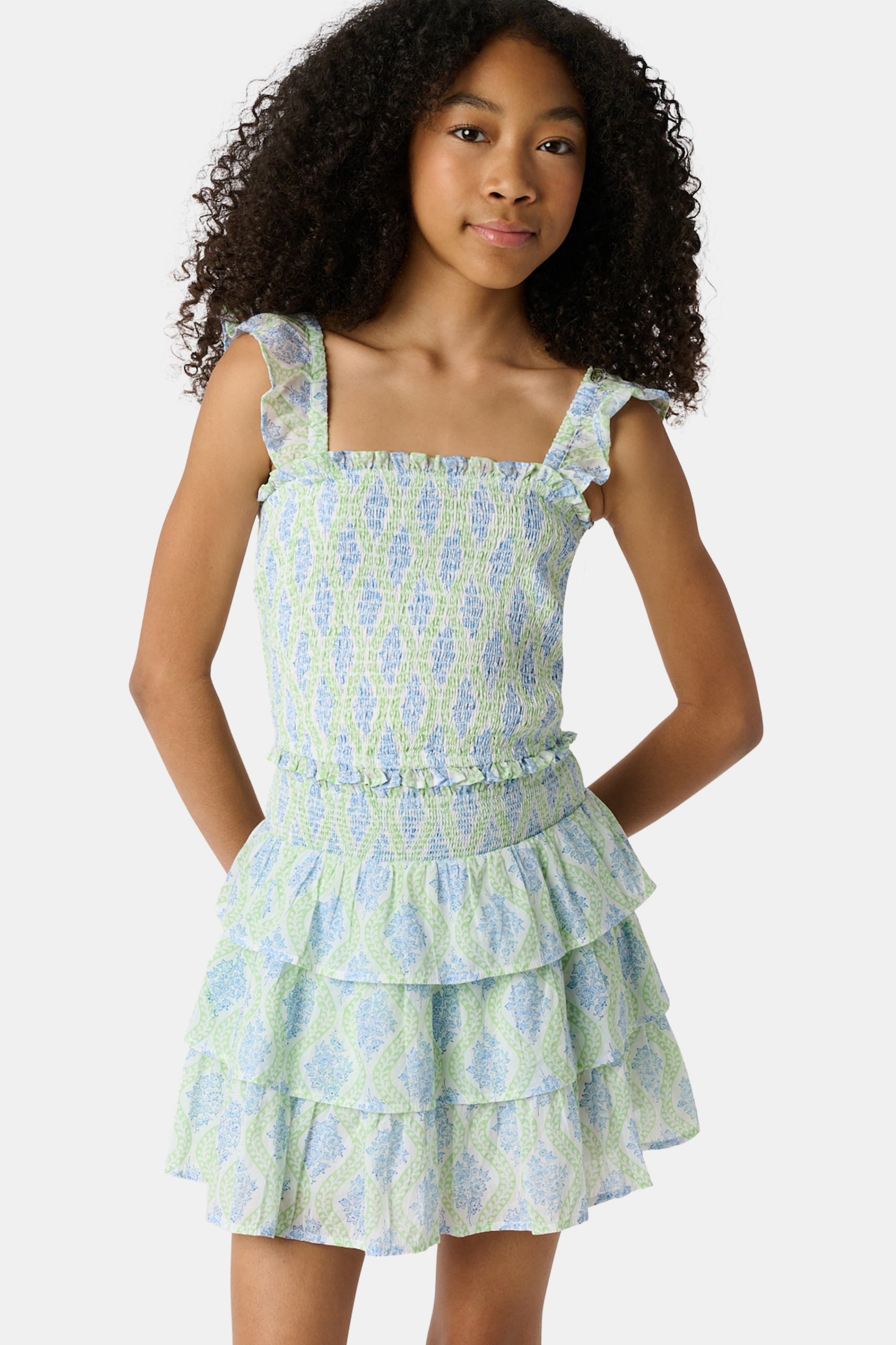 Kids Zelda Floral Tory Top