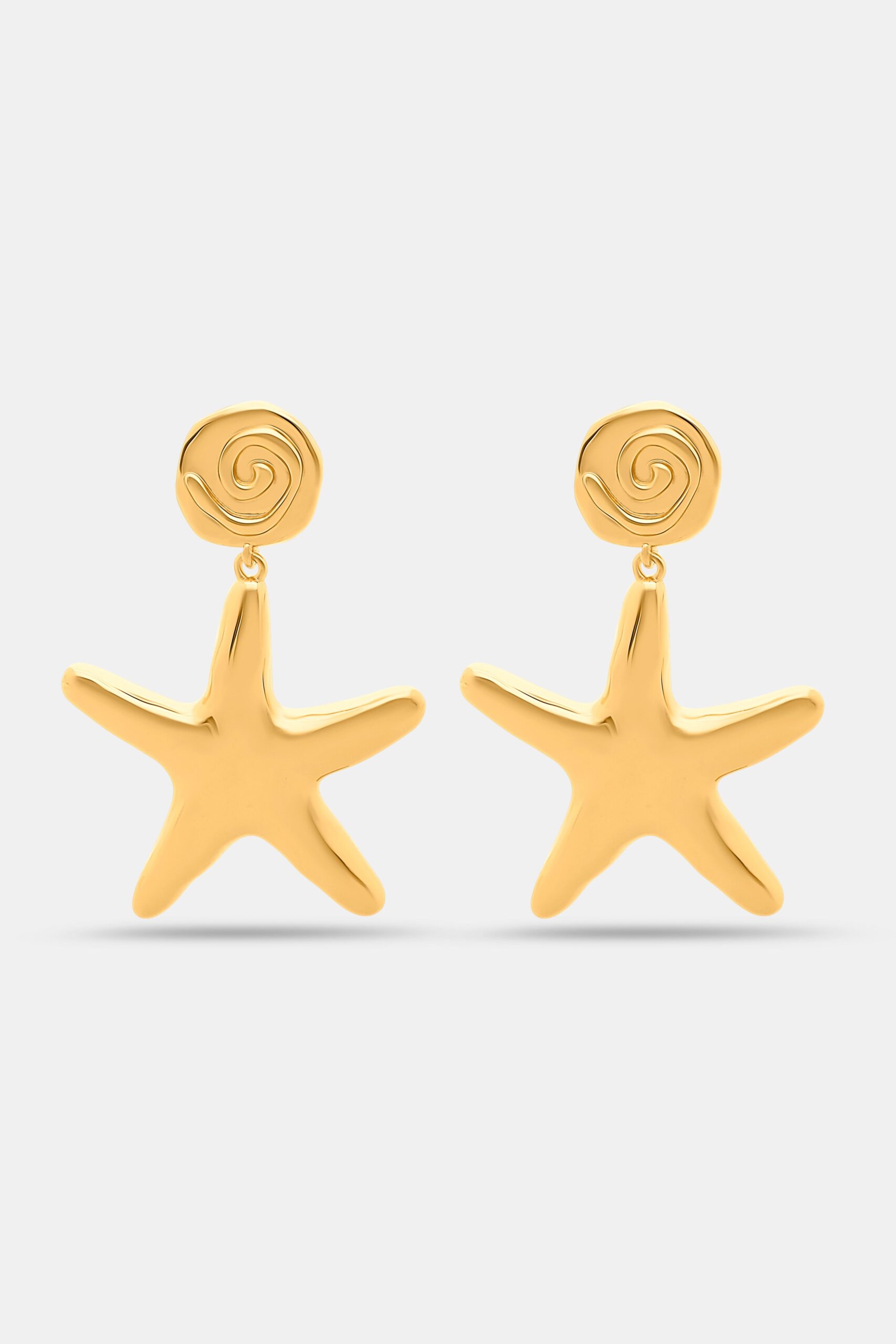 Starfish Drop Earrings