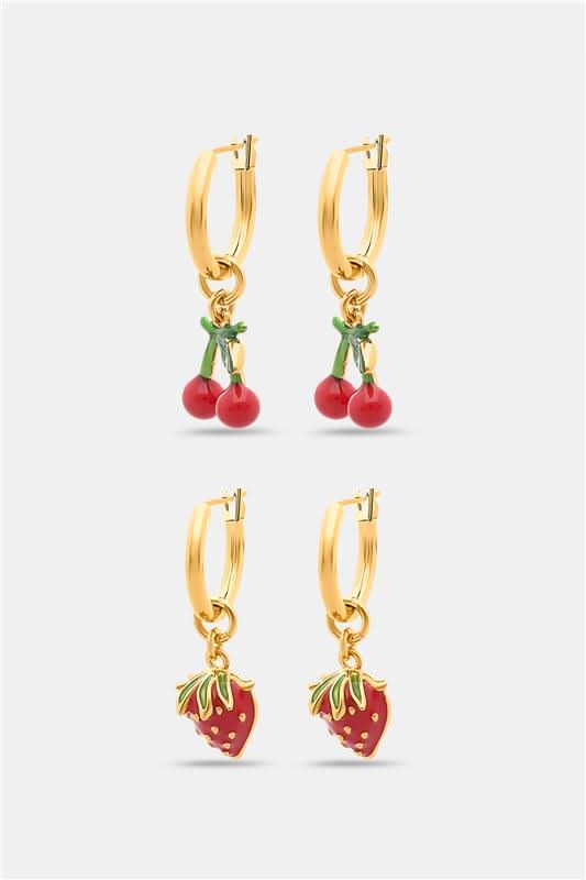 Fruits D’Eete Hoop Earring Pack