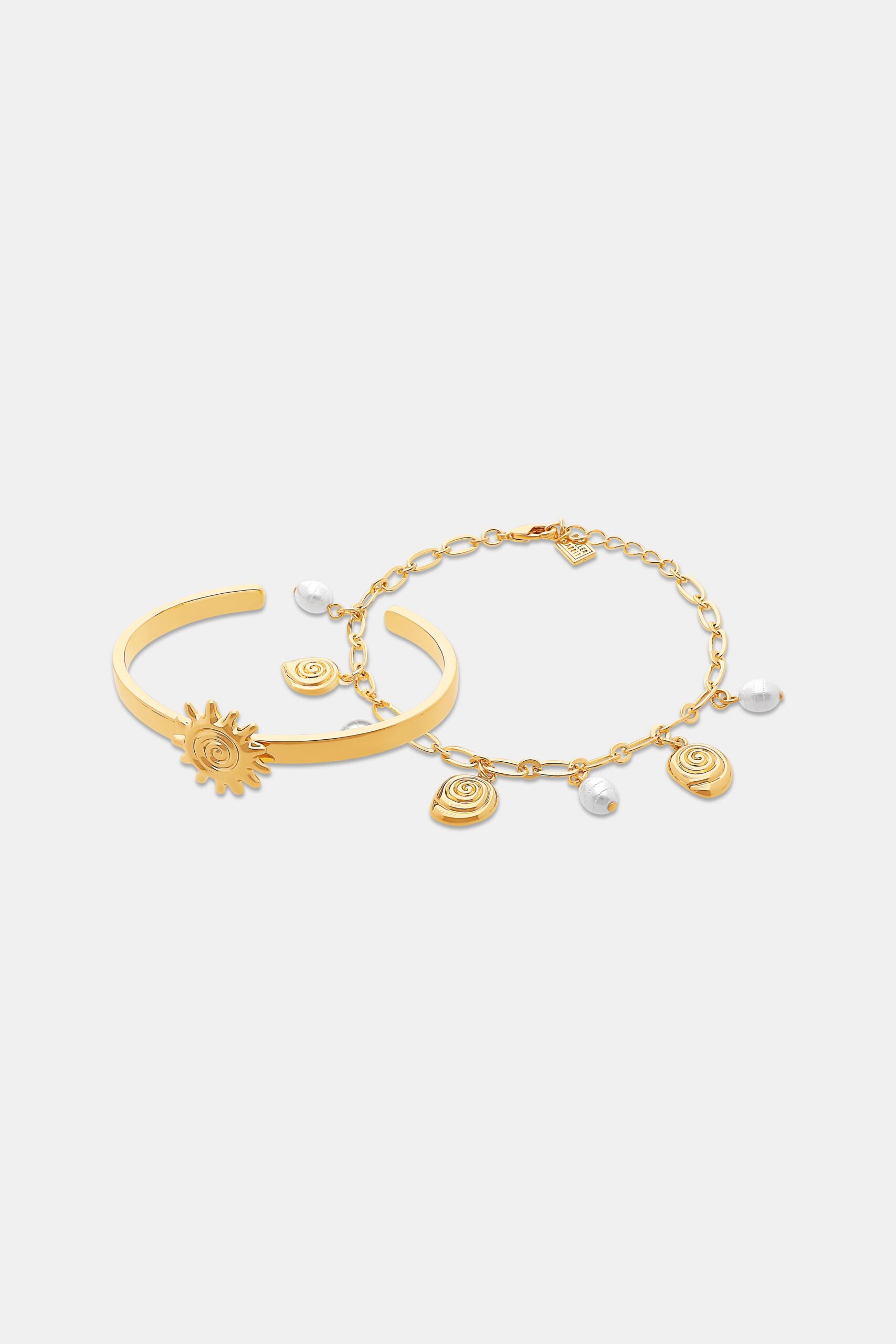 Sun Charms Citra Bracelet Stack