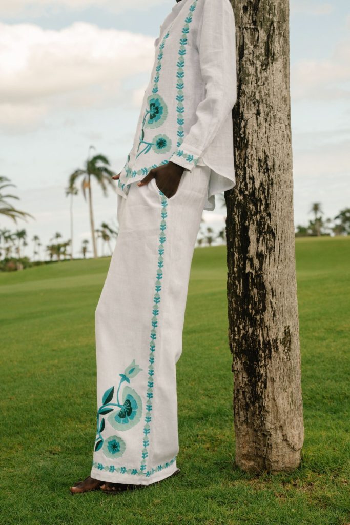 Avallon Embroidery Kaylee Pant