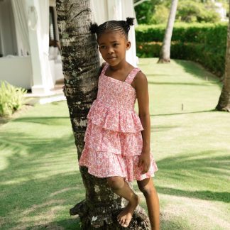 Kids Suzie Floral Ribbon Kenia Dress