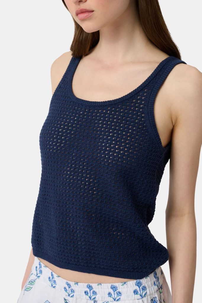 Pointelle Sasha Sweater Tank