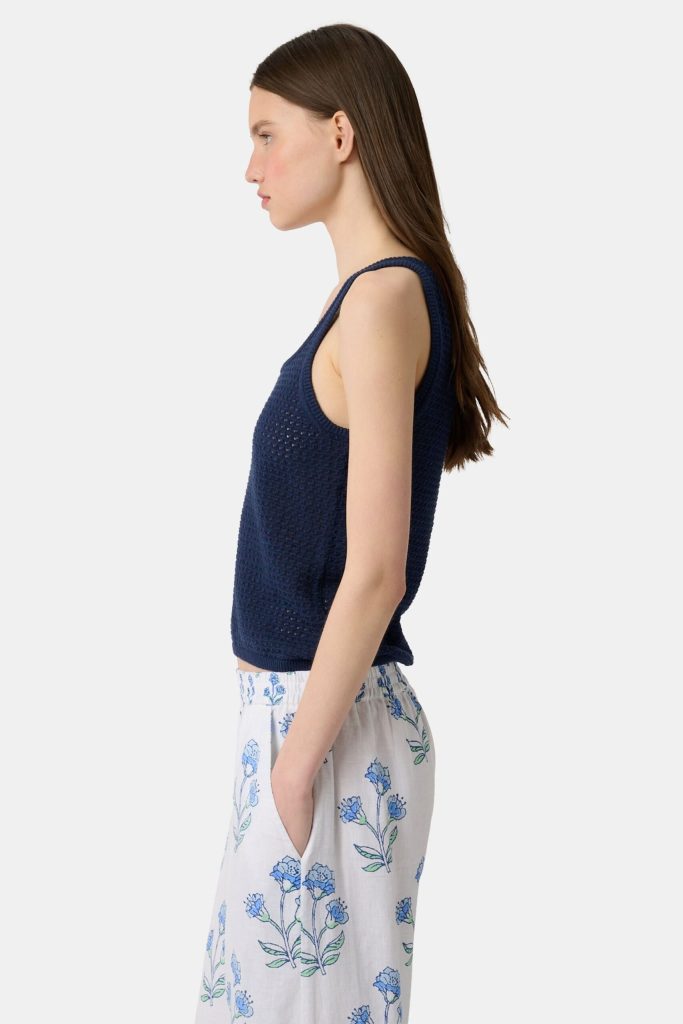 Pointelle Sasha Sweater Tank