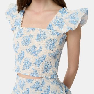 Sherwood Forest Monkey Cropped Paz Top
