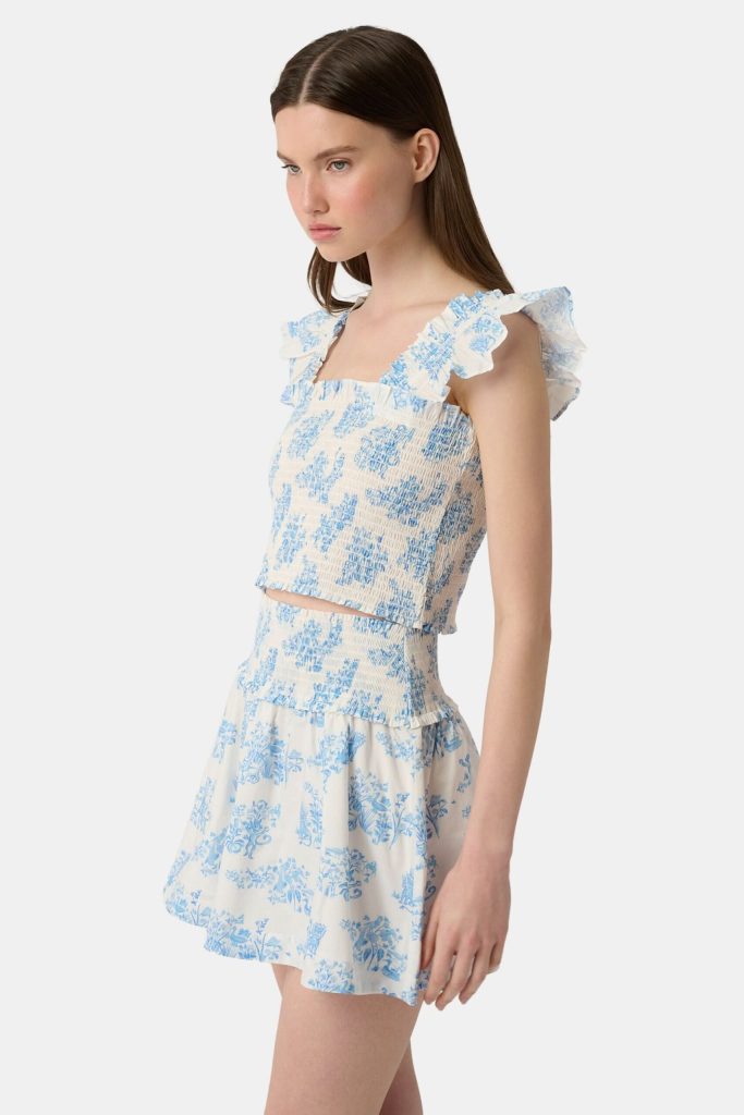 Sherwood Forest Monkey Cropped Paz Top