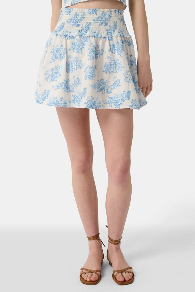 Sherwood Forest Monkey Delphine Mini Nap Skirt