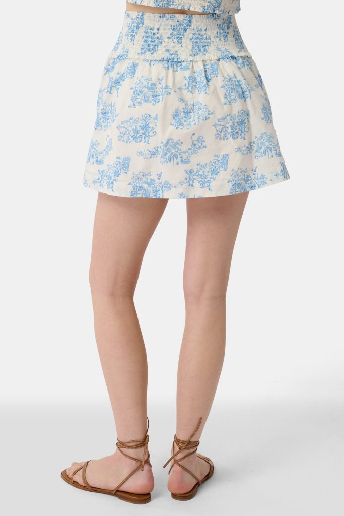 Sherwood Forest Monkey Delphine Mini Nap Skirt