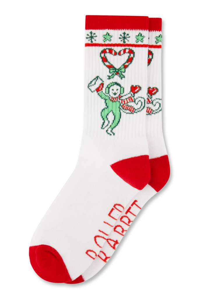 Snow Village Tube Socks
