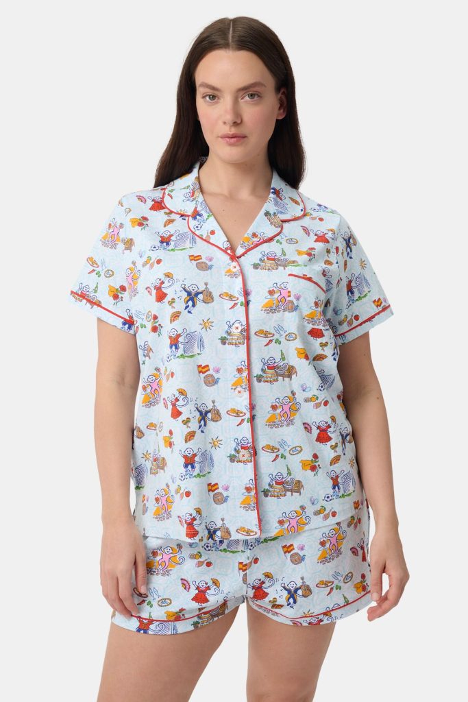 Spain Monkey Polo Pajamas