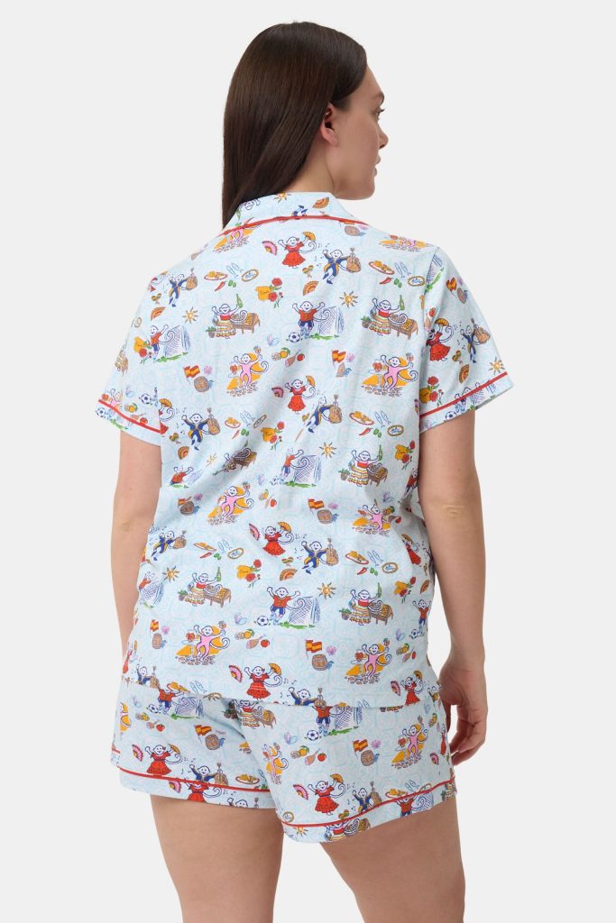 Spain Monkey Polo Pajamas
